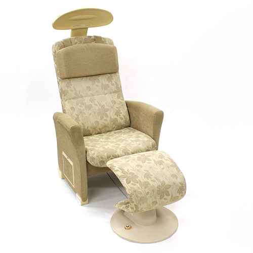 ヘルストロン HEF-W9000W ベージュ花柄（ライトブラウン）